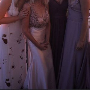 Gorgeous Custom Made BHLDN Gown Size 0